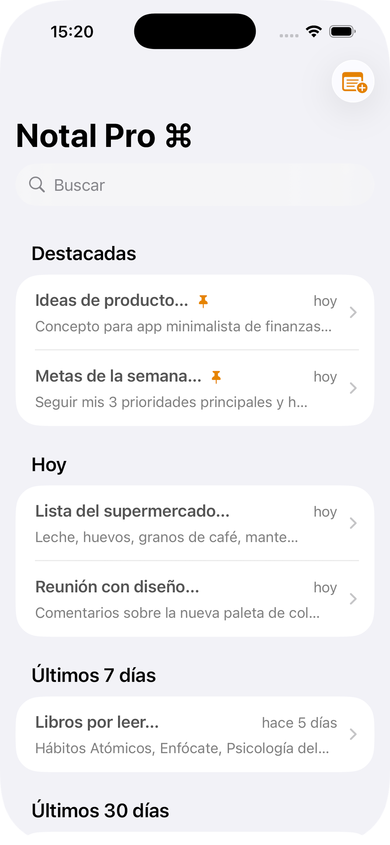 Vista previa clara 1 de Notal